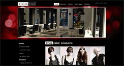 Desktop Screenshot of livingroompeluqueria.com